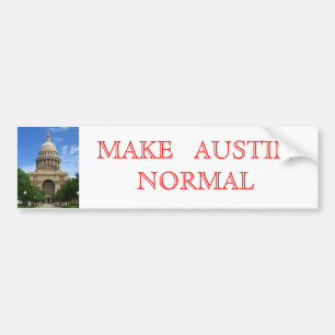 Gör den Austin det normala Bildekal