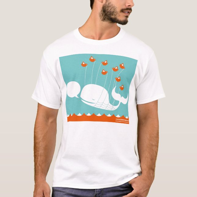 Gör den FailWhale något att säga något T-shirt (Framsida)