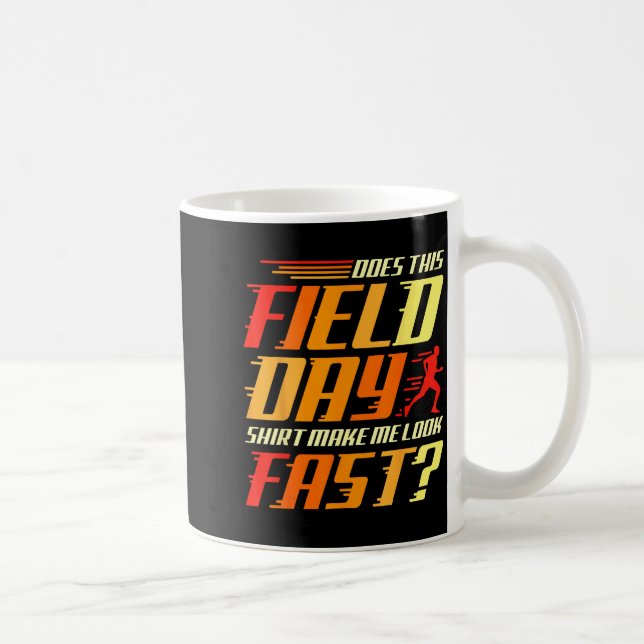 Gör den här fält-dag-skjortan att se snabb ut lära kaffemugg (Höger)