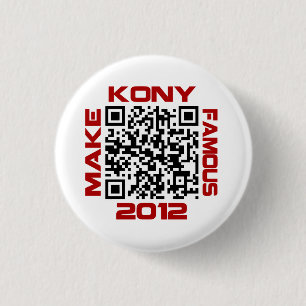 Gör den Kony berömden 2012 videopd QR att Knapp