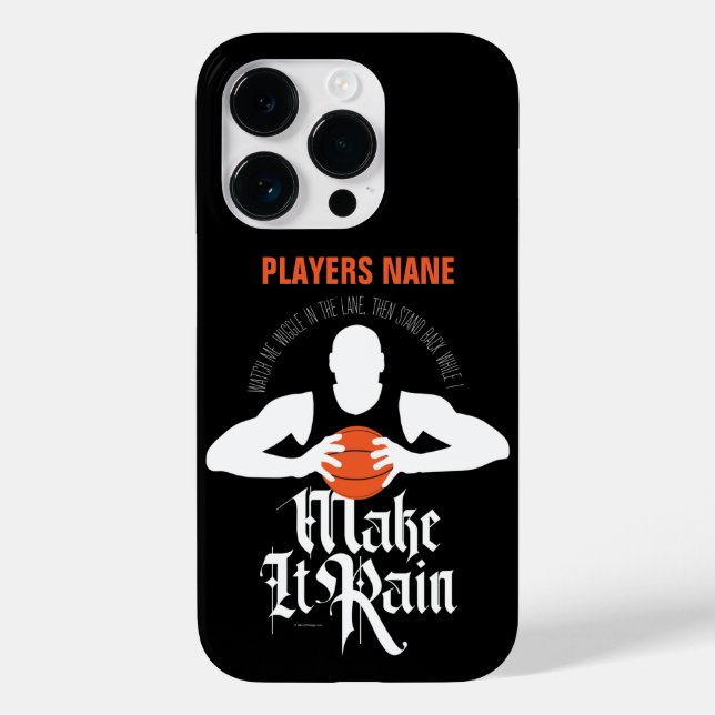 Gör den regn (basketboll) Fodral-Mate iphone case (Baksida)