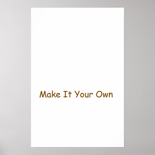 Gör den till din egen 40x60 cm poster (Framsidan)