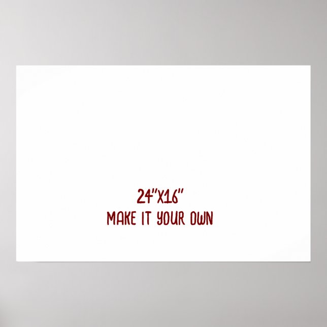 Gör den till din egen 61x40 cm poster (Framsidan)