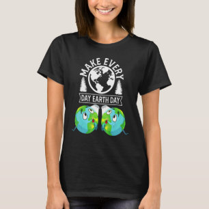 Gör den vardagliga miljödagen till ren Återvinna M T Shirt