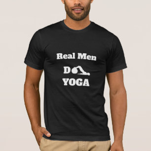 Gör den verkliga manar för *~*Yoga YOGAsvart T Shirt