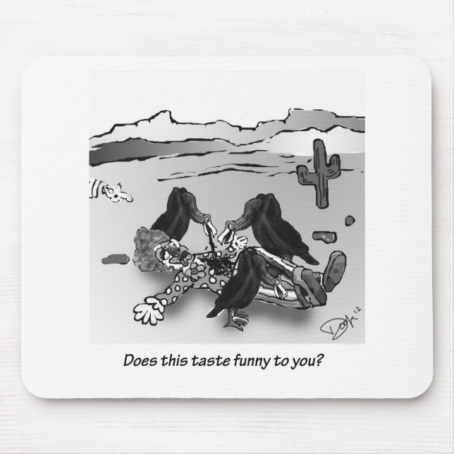 Gör denna smak som är rolig till dig? musmatta (Framsidan)