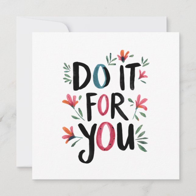 Gör det åt dig inbjudningar (Framsida)