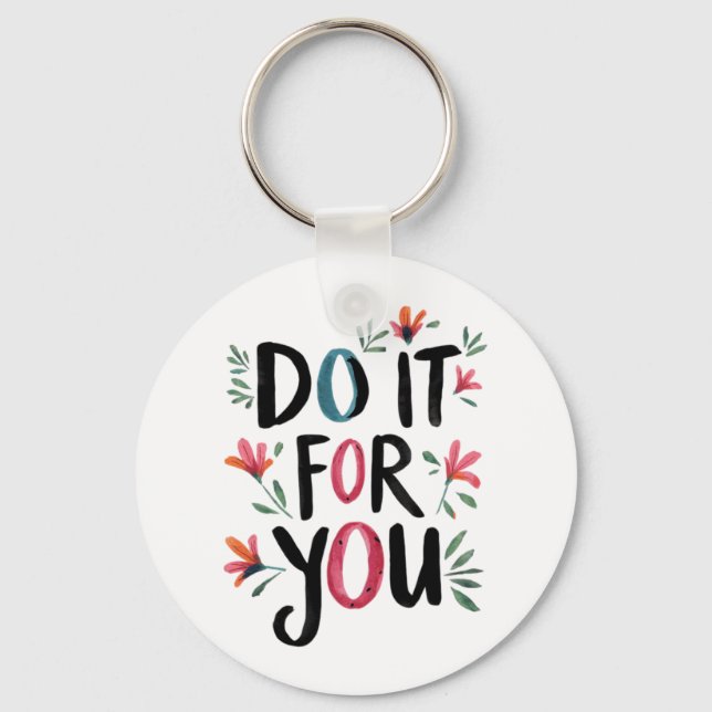 Gör det åt dig nyckelring (Framsida)