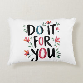 Gör det åt dig prydnadskudde