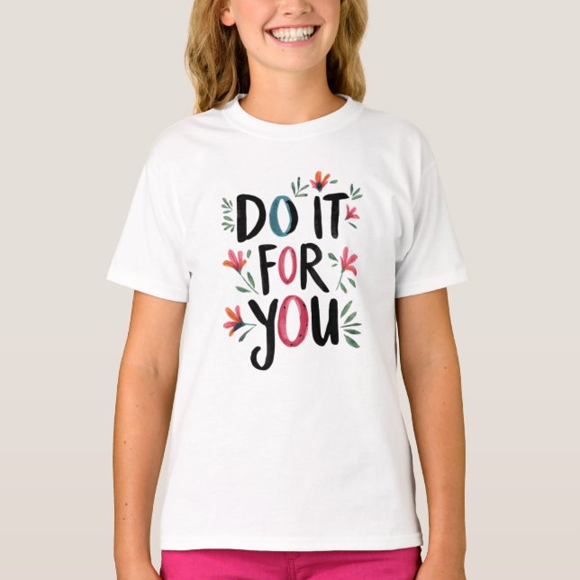 Gör det åt dig t shirt (Framsida)