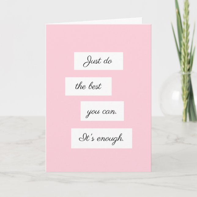 Gör det bästa du kan kort (Framsida)