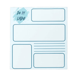 Gör det Dam Anteckningsblock