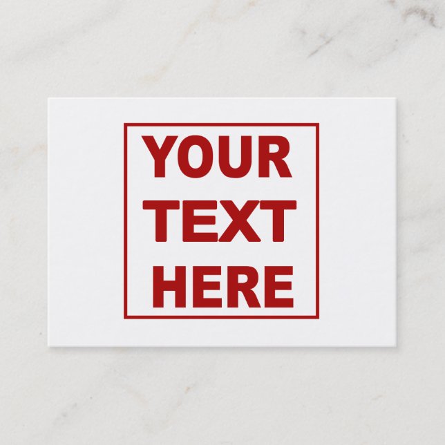 Gör det dig beställnings- visitkortar visitkort (Framsida)