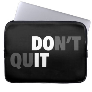 GÖR DET (DON INTE QUIT) - Motivering Laptop Sleeve