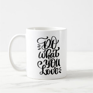 Gör det du Kärlek Kaffemugg