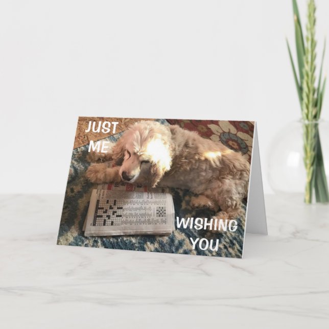 GÖR DET DU "NJUTER MEST" PÅ BIRTHDAY! KORT (Framsida)