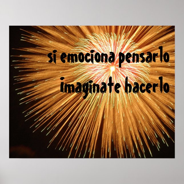 Gör det! - Espagnol Poster (Framsidan)