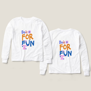 Gör Det För Nöjes Skull: Glädjefull Lek Grafisk T Shirt