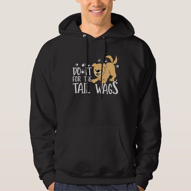 Gör det för Svan Wags Veterinary 1 Hoodie (Framsida)