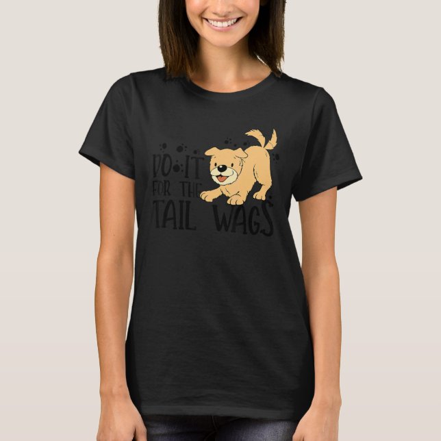 Gör det för Svan Wags Veterinary T Shirt (Framsida)
