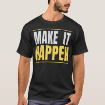 Gör Det Hända Motivational Typografi Citat