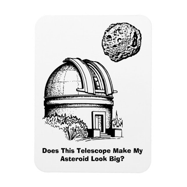 Gör det här teleskopet att min asteroid ser stor u magnet (Vertikal)
