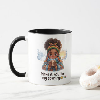 Gör det hett som mitt land" , Söt Surinam-mugg Mugg
