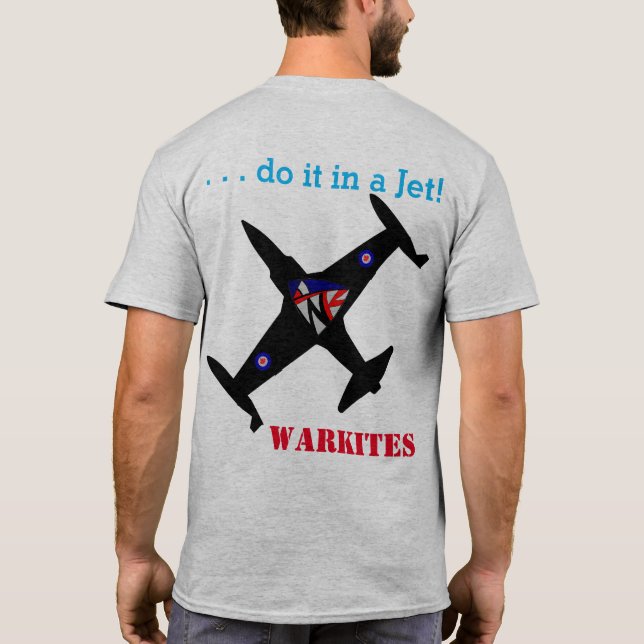 Gör det i Jet! CT-133 T-Shirt (Baksida)