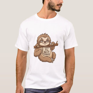 Gör det imorgon Latmaskmugg T Shirt