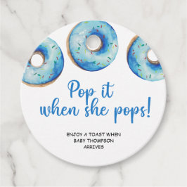 Gör det inte när hon poppar gåvor etiketter