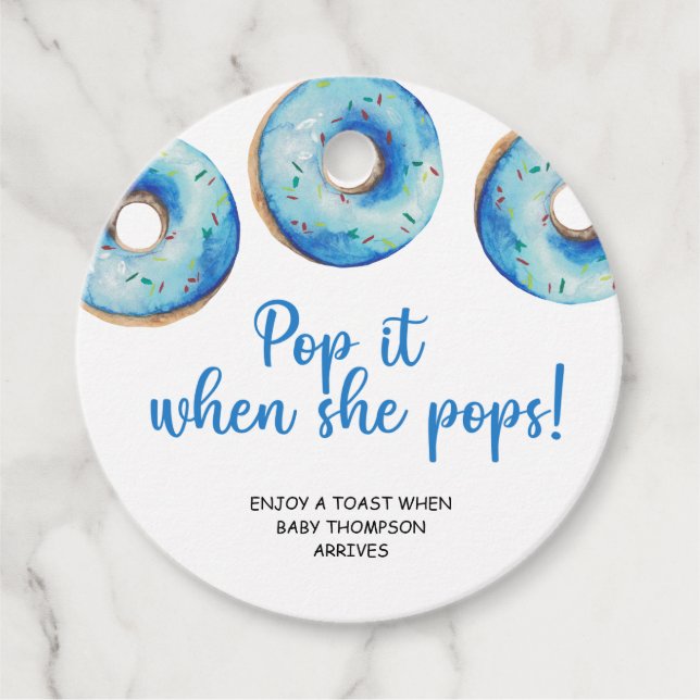 Gör det inte när hon poppar gåvor etiketter (Framsida)