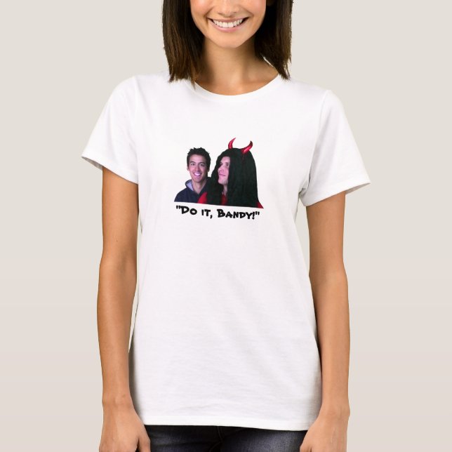 "Gör det, krokigt! ", T-shirt (Framsida)