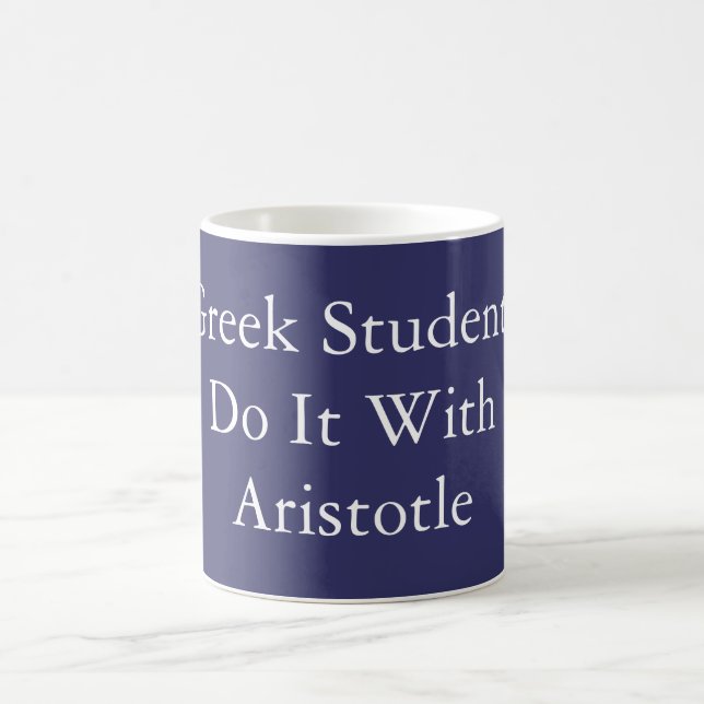 Gör det med den Aristotle muggen Kaffemugg (Center)