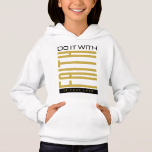 Gör det med Faith Biblical Girl T Shirt
