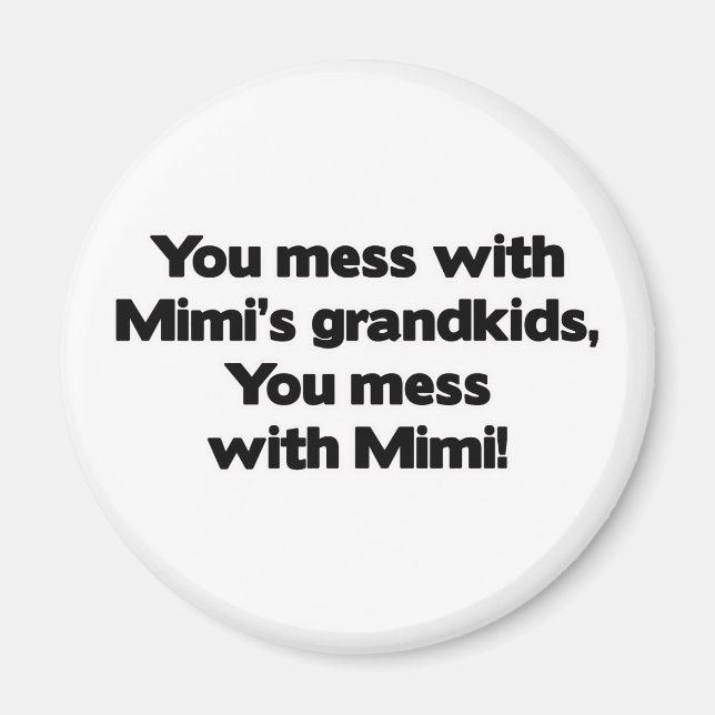 &Gör det; med Mimi&apos;s Barnbarn Magnet (Framsidan)