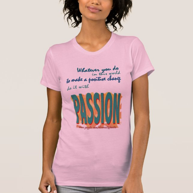 Gör det med passionT-tröja Tee (Framsida)