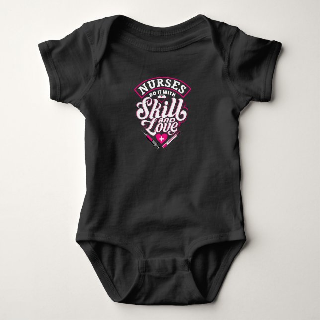 Gör det med Skill och Kärlek T Shirt (Framsida)