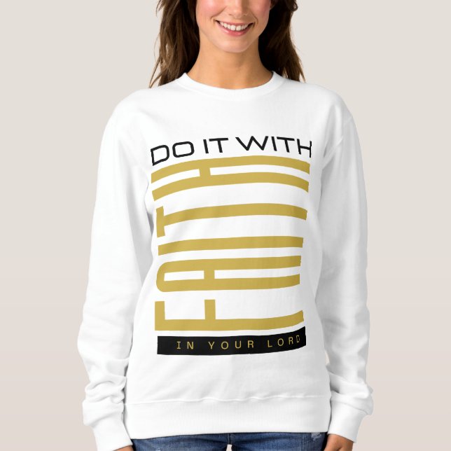 Gör det med trogna bibliska kvinnor t shirt (Framsida)