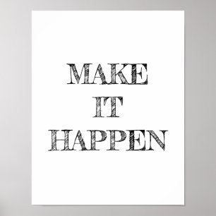 Gör det möjligt att Poster minimalistiskt