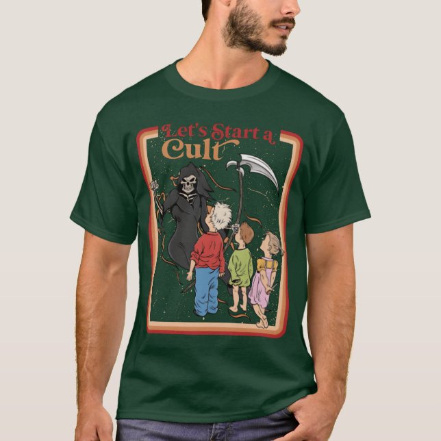 Gör det möjligt att starta en Cult-Konstig Ironic  T Shirt (Framsida)