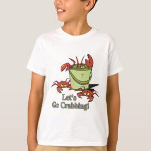 gör det möjligt att ta med krabskopa av krabgrafik tee shirt