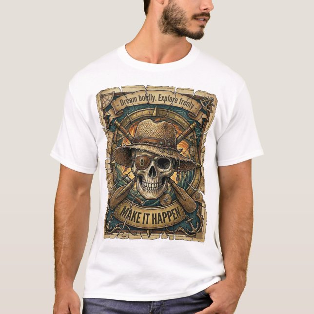 Gör det möjligt – Erova horisonten T Shirt (Framsida)