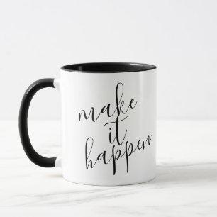 'Gör det möjligt' Handlingskraftig motivationsgåva Mugg