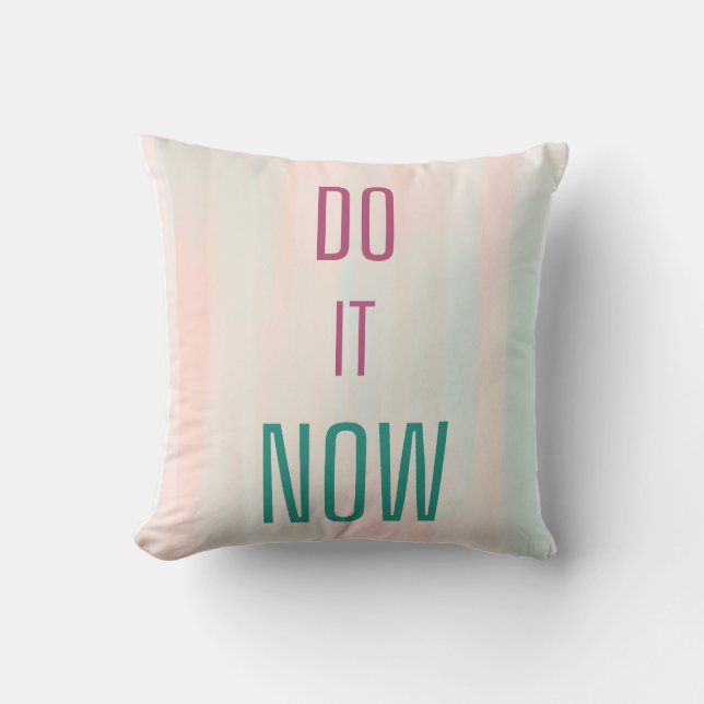 Gör det nu kudde (Framsida)