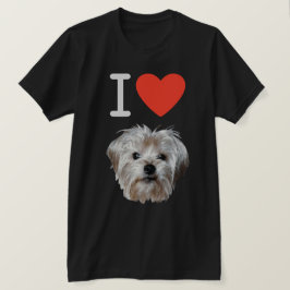 Gör det personligt! Jag älskar T Shirt