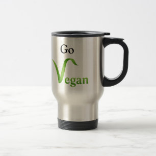 Gör det rätta! Går Vegansilvertravel mug Resemugg