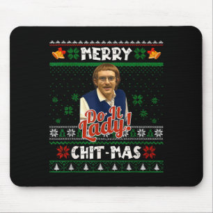 Gör Det Roligt Chit-mas Jul Meme Musmatta