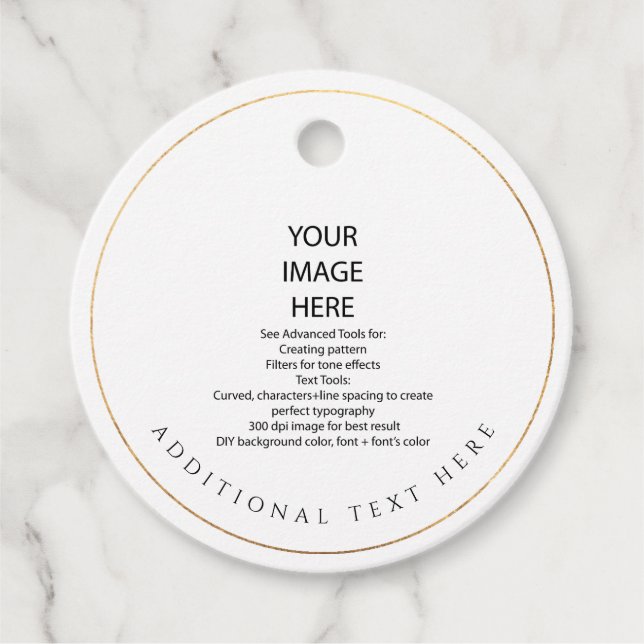 Gör-det-själv-hängande presenttaggar gåvor etiketter (Framsida)