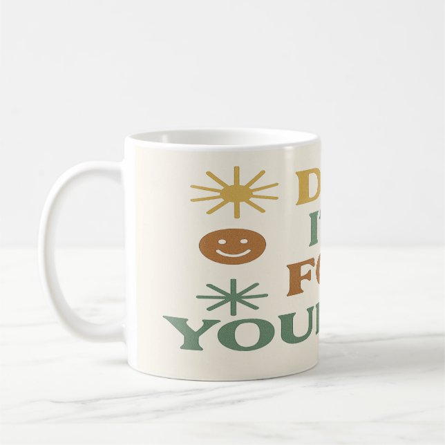 Gör det själv kaffemugg (Vänster)