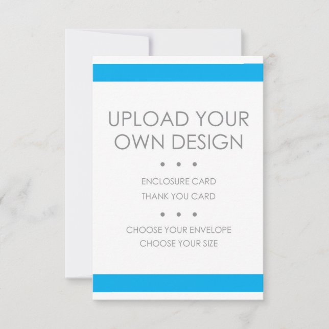 Gör-det-själv-kort för RSVP, Info eller Tack-kort OSA Kort (Framsida)